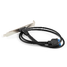 Планка портов в корпус Type-C ExeGate BrctUSB3-1C (USB 3.2 Gen1 20pin (IDC 20pin F) --> USB 3.2 Gen1 Type-Cf, кабель 30 см)