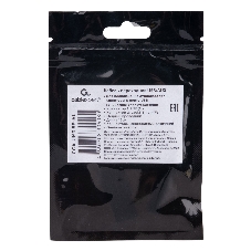 Кабель-переходник AUX Cablexpert CCA-UM3.5F-AL AM/Jack3.5(F), алюминий+нейлон.оплётка, 0.15м, пакет