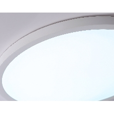 Светильник светодиодный ультратонкий Ambrella light FZ1959 WH белый IP54 40W 5000K D470*15 (Без ПДУ)