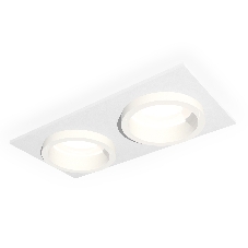 Комплект встраиваемого светильника Ambrella light XC6525064 SWH/FR белый песок/белый матовый MR16 GU5.3 (C6525, N6245)