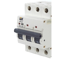 Выключатель автоматический 3п C 6А M06N ARMAT IEK AR-M06N-3-C006