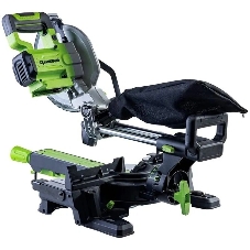 Торцовочная пила аккумуляторная GreenWorks GD24MS216, 24V, б/щ, c 1х5 АКБ Ач и ЗУ (1501707UG)