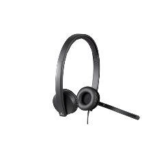 Гарнитура Logitech USB Headset H570e Stereo чёрный, проводная, USB