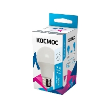 Лампа светодиодная Космос LED BASIC A60 11Вт 220В E27 4500К Лампа светодиодная Космос LED BASIC A60 11Вт 220В E27 4500К
