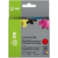 Картридж струйный Cactus CS-CL441 многоцветный (180стр.) для Canon PIXMA MG2140/MG3140
