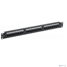 Патч-панель ITK PP24-1UC5EU-K05-G 1U кат. 5Е UTP 24 порта (Krone) GENERICA