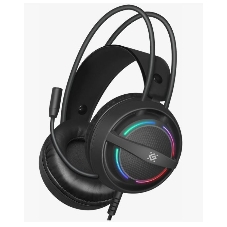 Гарнитура Defender Dexter RG чёрный, проводная, USB / 2 x mini jack 3.5 мм, подсветка