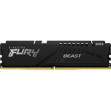 Оперативная память Kingston Fury Beast, DDR5, 64Gb (2x32 GB), 5600 MHz, CL36, радиатор, черный