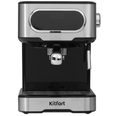 Кофеварка капельная Kitfort KT-765 1100Вт серебристый/черный