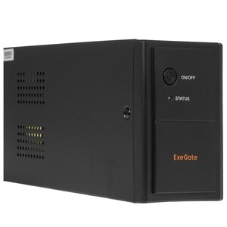 Источник бесперебойного питания ExeGate SpecialPro UNB-800.LED.AVR.EURO 800VA/480W, LED, AVR, 2 евророзетки, черный