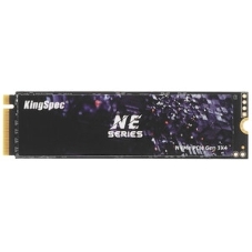 Накопитель SSD KingSpec NE-512, 512Gb, M.2 2280, PCIe 3.0 x4, NVMe, R/W 2400/1700