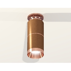 Светильник Ambrella Light XS6304210 SCF/PPG кофе песок/золото розовое полированное MR16 GU5.3 (N6906, C6304, A2063, N6135)