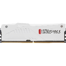 Оперативная память Kingston Fury Beast, DDR5, 32Gb (1x32Gb), 6000MHz, CL36, DIMM, радиатор, RGb, белый