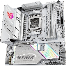 Материнская плата ASUS ROG STRIX B850-G GAMING WIFI, AM5, AMD B850, 4xDDR5, 2xSATA, 4xM.2, 1xPCIe 5.0 x16, DisplayPort, HDMI, 1x2.5Gb LAN, USB Type-C, Wi-Fi 7, Bluetooth, 2x3.5 мм, 7.1, microATX