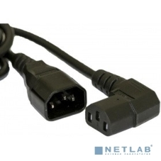 Кабель питания Hyperline монитор-компьютер IEC 320 C13 - IEC 320 C14 (3x0.75), 3 м