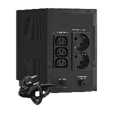 Источник бесперебойного питания ExeGate SpecialPro UNB-1200.LED.AVR.2SH.3C13 1200VA/750W, LED, AVR, 2*Schuko+3*C13, съемн.кабель, металлический корпус, черный