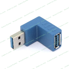 Угловой удлинитель USB Type A с поворотом наверх