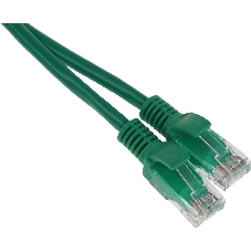 Патч-корд UTP Cablexpert cat.5e, 0.5м, литой, многожильный, зеленый