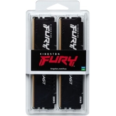 Оперативная память Kingston Fury Beast, DDR5, 64Gb (2x32 GB), 5600 MHz, CL36, радиатор, черный