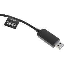 Гарнитура A4Tech Fstyler FH300U чёрный, проводная, USB, подсветка