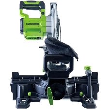 Торцовочная пила аккумуляторная GreenWorks GD24MS216, 24V, б/щ, c 1х5 АКБ Ач и ЗУ (1501707UG)