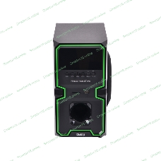 Акустическая система Dialog Progressive AP-222B BLACK - акустические колонки 2.1, 30W+2*10W RMS, Bluetooth, USB/SD reader