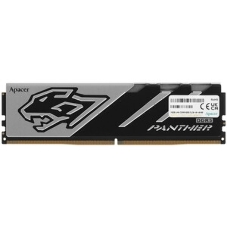 Оперативная память Apacer Panther, DDR5, 16GB (1x16GB), 6000 MHz, CL40, с радиатором, черно-серый