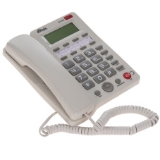 Телефон проводной Ritmix RT-550 белый