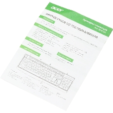 Клавиатура проводная Acer OKW301 (ZL.KBDCC.01A), USB, черный