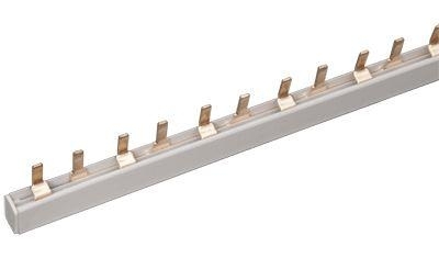 Шина соединительная типа IEK YNS21-2-063PIN (штырь) 2Р 63А (дл.1м) IEK