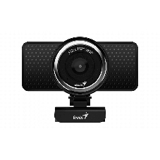 Веб-камера Genius eCam 8000 1920x1080, 30 кадр/с, USB Type-A, микрофон (шумоподавление), универсальное крепление