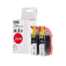Набор струйных картриджей Sakura 2932B012 (520 PG Black/520 PG Black) для Canon, черный, 16x2 мл., 340 к.