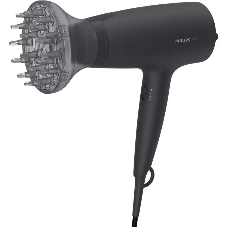Фен Philips BHD302/30 черный, 1600 Вт, ионизация