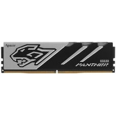 Оперативная память Apacer Panther, DDR5, 16GB (1x16GB), 6000 MHz, CL40, с радиатором, черно-серый