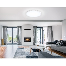 Светильник светодиодный ультратонкий Ambrella light FZ1959 WH белый IP54 40W 5000K D470*15 (Без ПДУ)