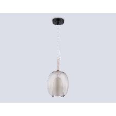 Подвесной светильник Ambrella light LH11125 BK/WH/TI черный/белый/янтарь E27 max 60W D175*310