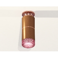 Светильник Ambrella Light XS6304211 SCF/PPG/PI кофе песок/золото розовое полированное/розовый MR16 GU5.3