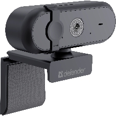 Веб-камера Defender G-lens 2788 UHD 3840x2160, 30 кадр/с, USB, шторка приватности, крепление на мониторе