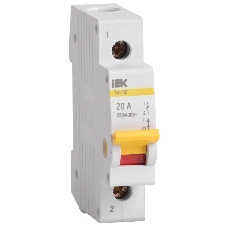 Выключатель нагрузки (мини-рубильник) IEK MNV10-1-032 ВН-32 1Р 32А