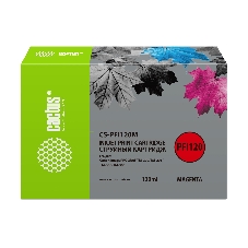 Картридж струйный Cactus CS-PFI120M пурпурный (130мл) для Canon imagePROGRAF TM-200/TM-205/TM-300/TM-305 Картридж струйный Cactus CS-PFI120M пурпурный (130мл) для Canon imagePROGRAF TM-200/TM-205/TM-300/TM-305