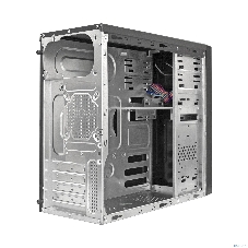 Компьютерный корпус ExeGate EX283245RUS Minitower ExeGate MA-373X-600W-12 (mATX, БП UN600 с вент. 12см, 2*USB, аудио, черный)