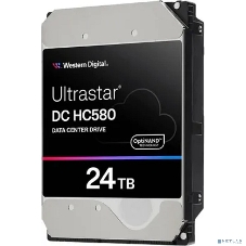 Жесткий диск WD SATA-III 24TB WUH722424ALE6L4 Server Ultrastar DC HC580 (7200rpm) 512Mb 3.5