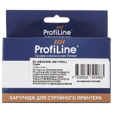 Картридж струйный ProfiLine PL-CB323HE №178XL для принтеров HP Photosmart C5380/C5383/C6380/C6383/D5460/D5463/Premium Fax/Pro B8553 Cyan водн