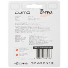 Флешка USB QUMO 8Gb, Optiva 02 Black QM8GUD-OP2 черный