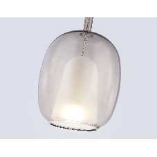 Подвесной светильник Ambrella light LH11125 BK/WH/TI черный/белый/янтарь E27 max 60W D175*310
