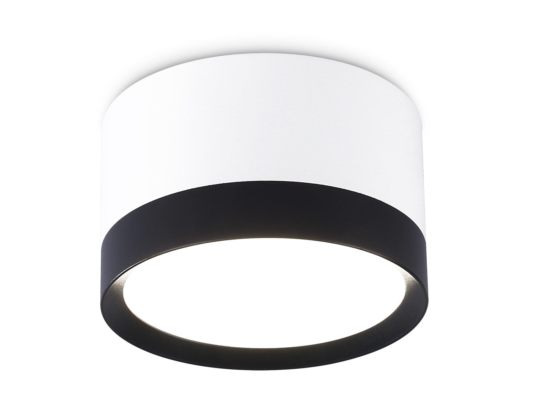 Светильник Ambrella light TN52353 WH/BK белый/черный GX53 max 12W D82*50