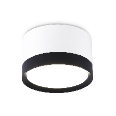Светильник Ambrella light TN52353 WH/BK белый/черный GX53 max 12W D82*50