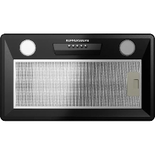 Встраиваемая вытяжка Kuppersberg INLINEA 60 B, 54х17х28 см, отвод/рециркуляция, 650 м3/ч, черный цвет