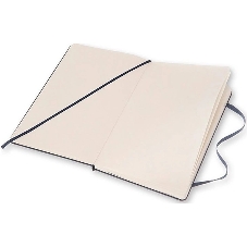 Блокнот Moleskine CLASSIC QP062B20 Large 130х210 мм, 240 страниц, нелинованный, твердая обложка, синий сапфир