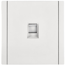 Розетка компьютерная RJ45 кат.6 IEK FORTE&PIANO FP231 белый